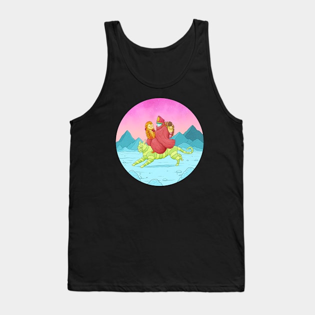 Desert Rider Tank Top by Tim Molloy Art